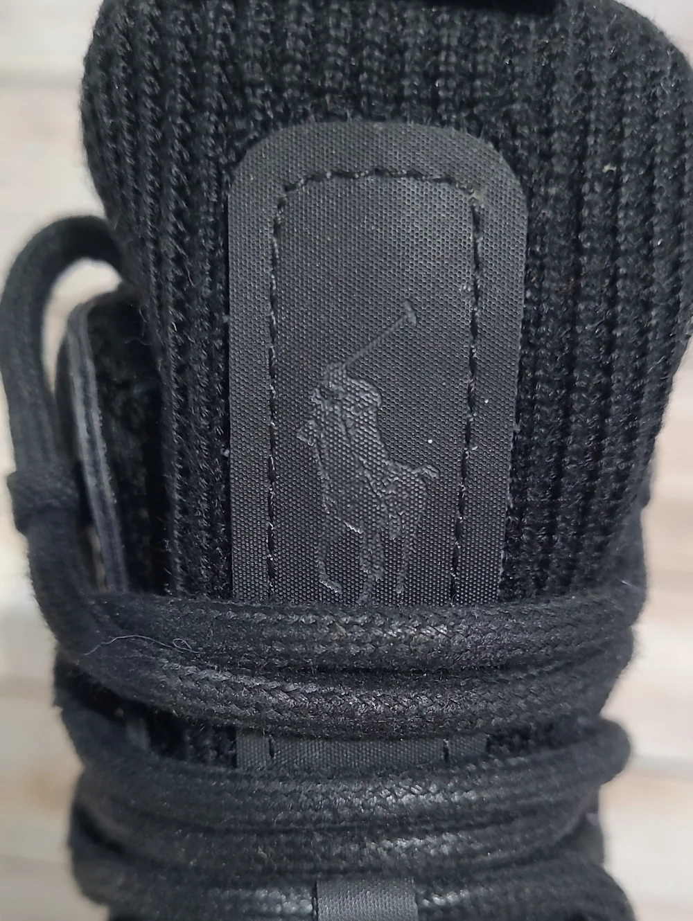 Ralph Lauren Polo-67 Adventure 300 Mid High Top Boots Men's 7-5 Black